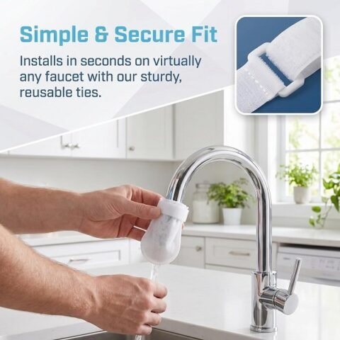 Faucet Filter Cotton Universal Faucet Water Filter Bag