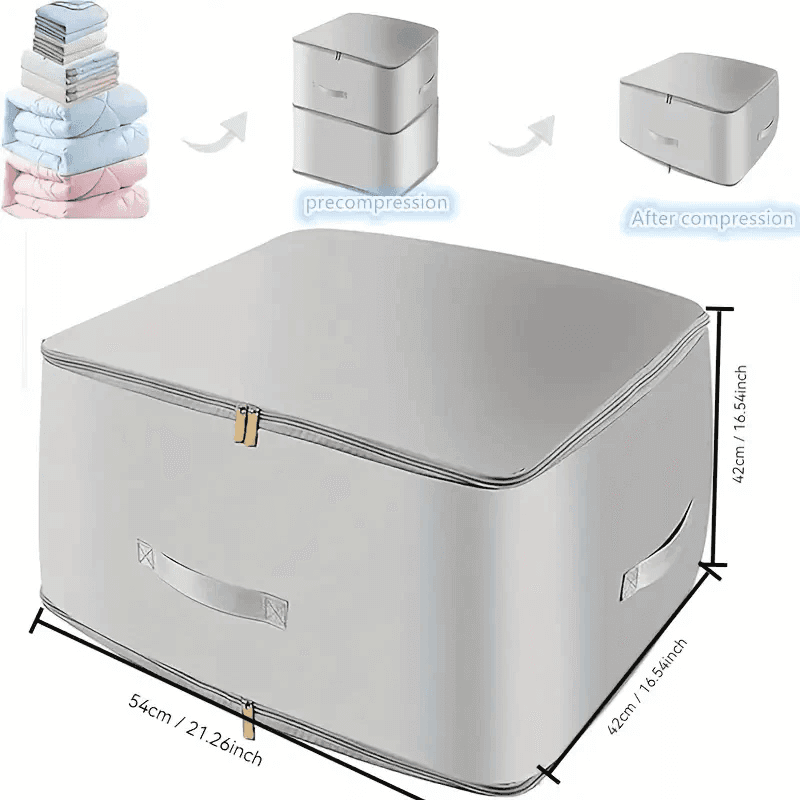 ultra space saving self compression organizer