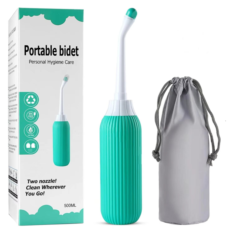 Portable Bidet Sprayer for Toilet | Travel Friendly Plastic Body | Modern Handheld Bidet for Personal Hygiene